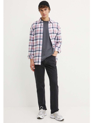 Tommy Jeans pánska kockovaná košeľa - M (YBR)
