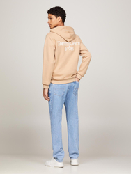 Tommy Jeans pánska béžová mikina - XL (AB0)