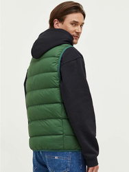 Tommy Jeans pánska zelená vesta - L (L2M)