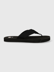 Tommy Jeans pánske čierné žabky - 41 (BDS)