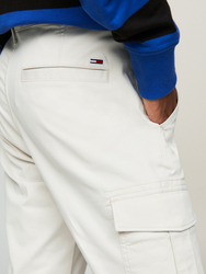 Tommy Jeans pánske krémové nohavice Austin - 30/32 (ACG)