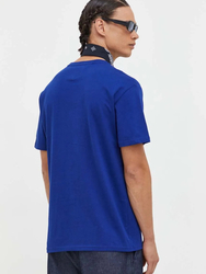 Tommy Jeans pánske modré tričko - L (C9B)