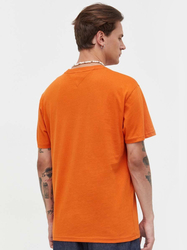 Tommy Jeans pánske oranžové tričko - L (SFQ)