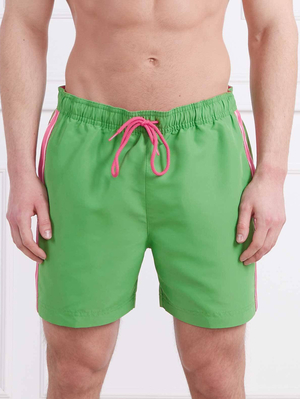 Tommy Jeans pánske zelené plavky - S (LY3)