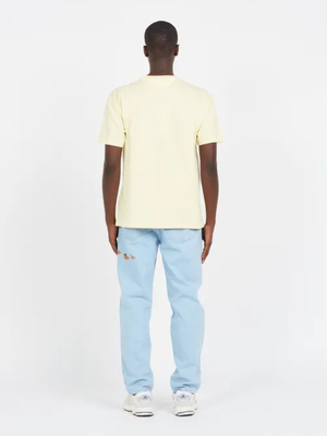 Tommy Jeans pánske žlté tričko - S (ZHO)