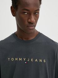 Tommy Jeans pánske šedé tričko - XXL (PUB)