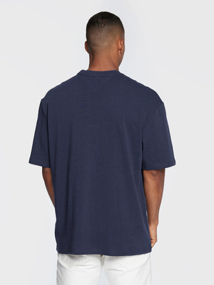 Tommy Jeans pánske tmavo modré tričko - M (C87)