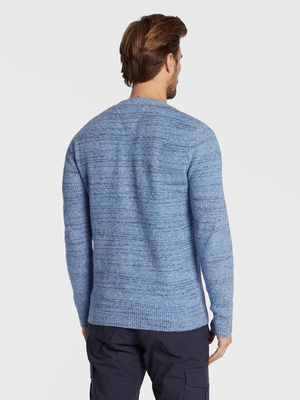 Tommy Jeans pánsky modrý sveter - L (C4H)