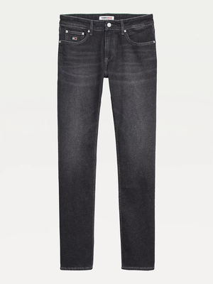 Tommy Jeans pánske čierne džínsy - 33/32 (1BZ)