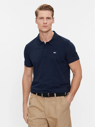 Tommy Jeans pánska tmavo modré polo tričko - S (C1G)