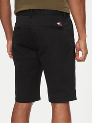 Tommy Jeans pánske čierne šortky - 30/NI (BDS)