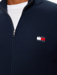 Tommy Jeans pánsky modrý sveter - L (C1G)