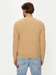 Tommy Jeans pánsky béžový sveter - S (AB9)