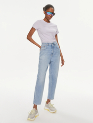 Tommy Jeans dámske fialové tričko - XS (W06)