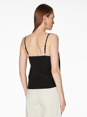 Tommy Jeans dámsky čierny top - XS (BDS)