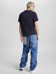 Tommy Jeans pánske tmavo modré tričko SIGNATURE - L (DW5)