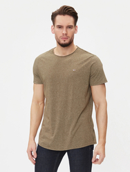 Tommy Jeans pánske khaki tričko - M (MR1)