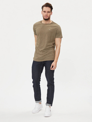 Tommy Jeans pánske khaki tričko - M (MR1)