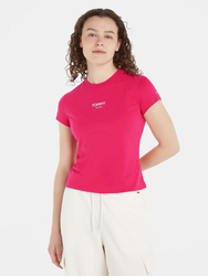 Tommy Jeans dámske ružové tričko - S (TSA)