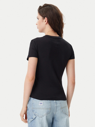 Tommy Jeans dámske čierne tričko - XS (BDS)