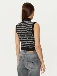 Tommy Jeans dámsky čierny top - S (0GM)