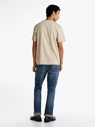 Tommy Hilfiger béžové pánske tričko - L (RBT)
