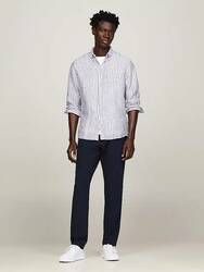 Tommy Hilfiger pánska pruhovaná košeľa Bold - M (0A5)