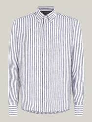 Tommy Hilfiger pánska pruhovaná košeľa Bold - M (0A5)