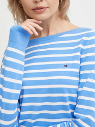 Tommy Hilfiger dámsky pruhovaný sveter - XS (01Z)