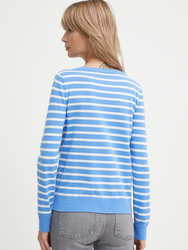 Tommy Hilfiger dámsky pruhovaný sveter - XS (01Z)
