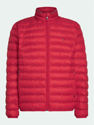 Tommy Hilfiger pánska červená bunda Packable - XXXL (XLG)