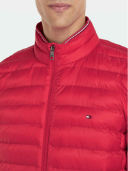 Tommy Hilfiger pánska červená bunda Packable - XXXL (XLG)