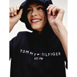 Tommy Hilfiger dámska čierna mikina Hoodie - L (BDS)