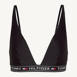 Tommy Hilfiger dámska čierna podprsenka Triangle Bralette - S (990)