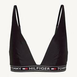 Tommy Hilfiger dámska čierna podprsenka Triangle Bralette - XS (990)