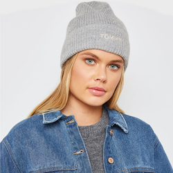 Tommy Hilfiger dámska svetlošedá čiapka Effortless