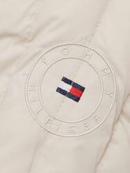 Tommy Hilfiger dámska béžová bunda Feminine - M (ACI)