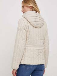 Tommy Hilfiger dámska béžová bunda Feminine - M (ACI)