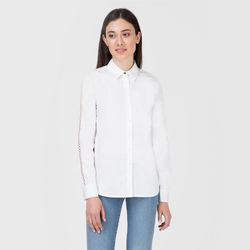 Tommy Hilfiger dámska biela košeľa Daria - XL (100)