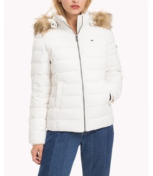 Tommy Hilfiger dámska biela páperová bunda Essential