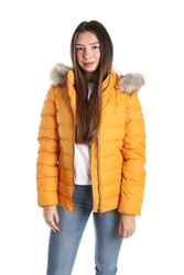 Tommy Hilfiger dámska zimná horčicová bunda Essential