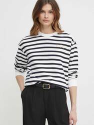 Tommy Hilfiger dámska pruhovaná mikina - XS (0FA)