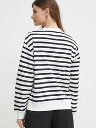 Tommy Hilfiger dámska pruhovaná mikina - XS (0FA)