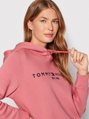 Tommy Hilfiger dámska ružová mikina Hoodie - S (T1A)
