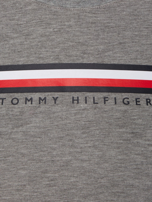 Tommy Hilfiger dámske šedé tričko - XS (P4A)