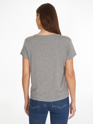 Tommy Hilfiger dámske šedé tričko - XS (P4A)