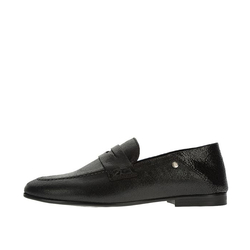 Tommy Hilfiger dámske čierne mokasíny Metallic - 36 (990)
