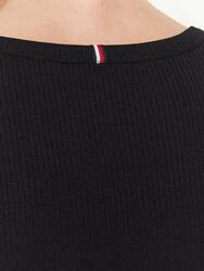 Tommy Hilfiger dámske čierne tričko - XS (BDS)