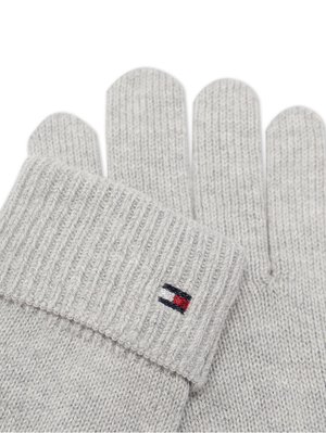 Tommy Hilfiger dámske šedé rukavice - OS (0IM)