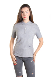 Tommy Hilfiger dámske šedé polo Essential - XL (039)